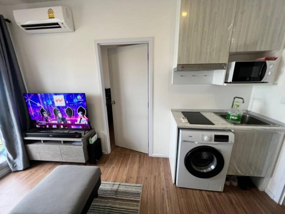 For SaleCondoSamut Prakan,Samrong : Condo for sale, Notting Hill, Sukhumvit, Phraeksa, with built-in furniture, good price, money left