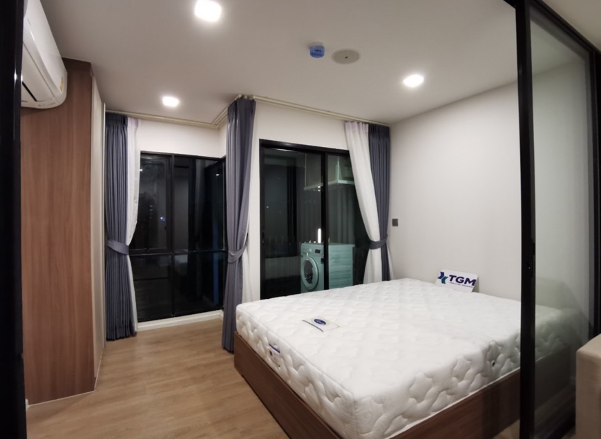 For RentCondoPathum Thani,Rangsit, Thammasat : ✨💖Urgent, renting out ✦KAVE TOWN shift✦ 👍🏻 Next to Bangkok University, Studio room 24.37Sqm., 2nd floor, fully furnished, ready to move in!!💥