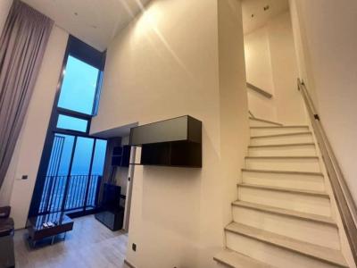 For RentCondoOnnut, Udomsuk : Cheapest 🔥 Duplex room !!️ Fully furnished, ready to move in. The Line Sukhumvit 101 Code A0289