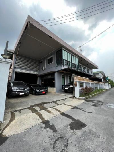 For SaleHouseNawamin, Ramindra : WW508 Single house for sale with office and warehouse Soi Ramintra 38 # Single house Soi Ramintra 38 # Single house near the market along the expressway, Ramintra