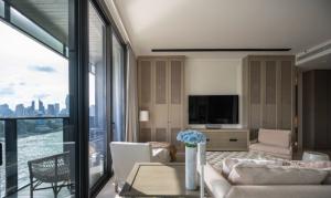 ขายคอนโดวงเวียนใหญ่ เจริญนคร : SELL! Banyan Tree Residence Riverside 2 bedrooms RARE ITEM!! 60mb.!!! River Panoramice Views of Bangkok