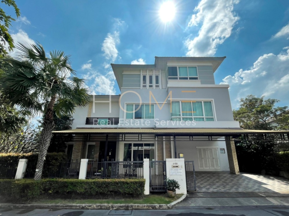 For SaleHousePattanakan, Srinakarin : Single house Grand Bangkok Boulevard Rama 9 / 5 bedrooms (for sale), Grand Bangkok Boulevard Rama 9 / Detached House 5 Bedrooms (FOR SALE) TP112
