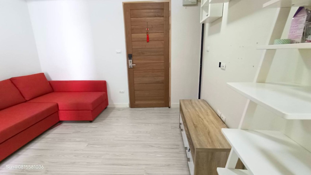 For RentCondoRatchadapisek, Huaikwang, Suttisan : #Condo for rent G-Style (Condo for rent G-Style) - 1 bedroom, 1 bathroom - 3rd floor, size 33 sq m., fully furnished, rental price 9,500 baht/month.