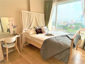 For RentCondoLadprao, Central Ladprao : Condo for rent, The saint residence, 1 bedroom, 1 bathroom, size 30 sq m., 8th floor
