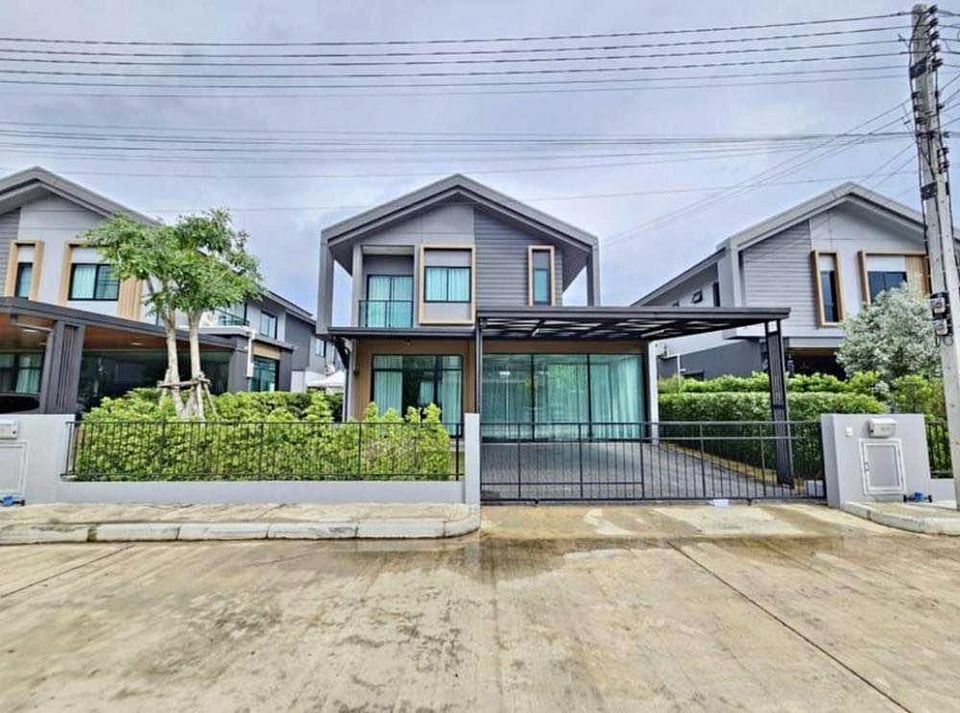 For RentTownhousePathum Thani,Rangsit, Thammasat : For rent, detached house, Kanasiri Village, Ratchaphruek -346 Sansiri.