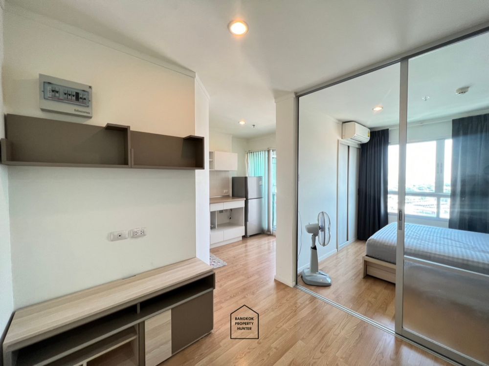 For SaleCondoOnnut, Udomsuk : ✅ Special price 1.75 million baht, including transfer ✅ Lumpini Ville Sukhumvit 77(2) 1 bed, high floor, unblocked view, furniture and electrical appliances are tight, on the cover, the best price.