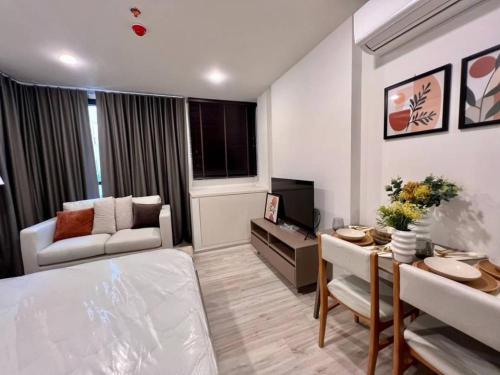 For RentCondoRatchadapisek, Huaikwang, Suttisan : 🔥🔥Risa03561 Condo for rent, XT huaikhwang, 30 sq m, 18th floor, Building A, 15,000 baht only 🔥🔥