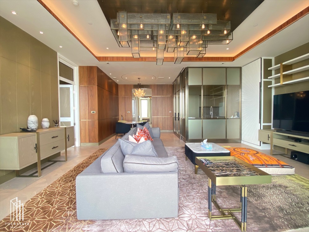 For SaleCondoWongwianyai, Charoennakor : Condo for SALE *The Residences At Mandarin Oriental Bangkok, 20+ high floor, corner room, south, world class project @88MB