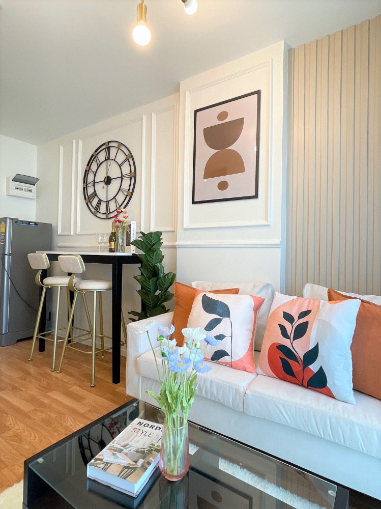 For SaleCondoRattanathibet, Sanambinna : AE66003 Lumpini Ville Phra Nang Klao for sale, 7th floor, Building A1, river view, newly renovated the most beautiful in the project