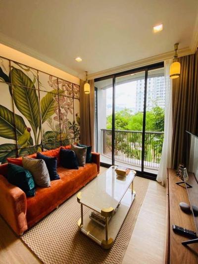 For RentCondoOnnut, Udomsuk : 🔥 Beautiful view room for rent, 2 bedrooms, “Kawa Haus“, waterfront style condo, Sukhumvit 77🔥