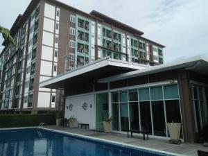 For SaleCondoPattaya, Bangsaen, Chonburi : Sell / rent Park Siri Condo, 7th floor, Building B, city view, not hot sun, quiet, private