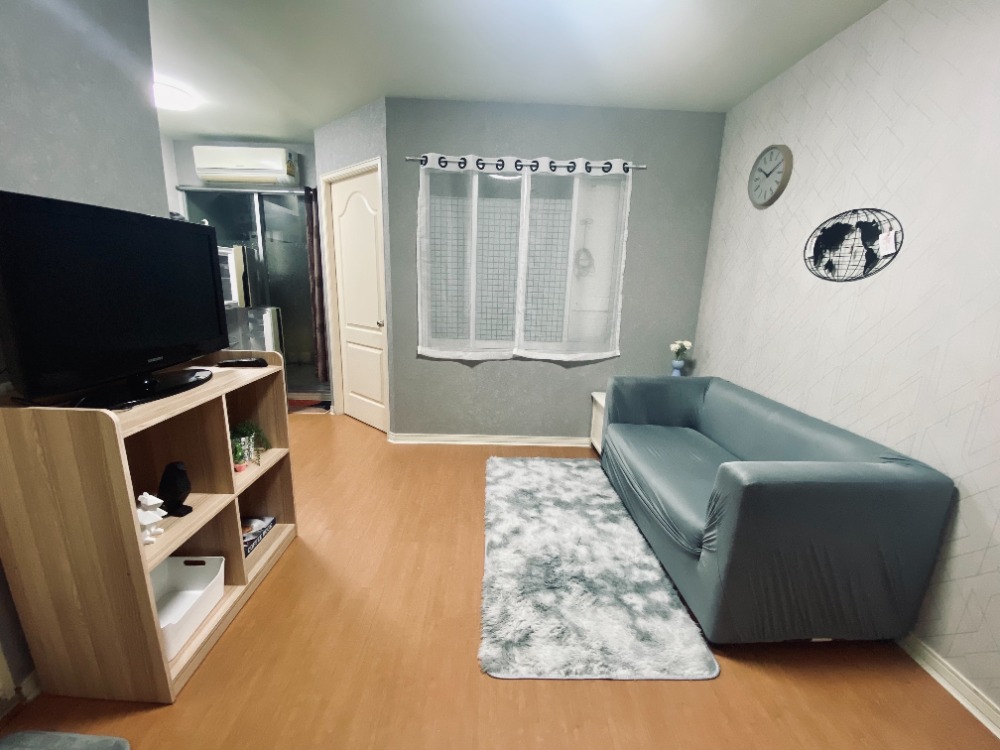 For SaleCondoRattanathibet, Sanambinna : For Sale - Lumpini Condo Town Rattanathibet (opposite of Central Rattanathibet) room size 28 sq.m, fully furnished, on the 2nd floor, Building A2, near the MRT Purple Line Yaek Nonthaburi Station and Central Rattanathibe