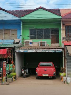 For SaleShophouseUdon Thani : 2-storey commercial building behind the green, Nong Na Kham Subdistrict, Mueang District, Udon Thani Province