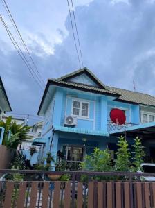 For RentHousePathum Thani,Rangsit, Thammasat : FOR Rent Pruska 20 Village  Unit 53/378 Yaek 3/1