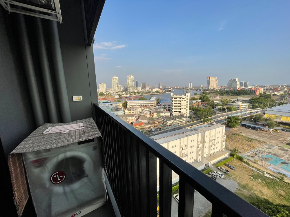 ขายคอนโดวงเวียนใหญ่ เจริญนคร : Niche Mono Charoen Nakorn (นิช โมโน เจริญนคร) เฟอร์ครบ 34 ตร.ม.