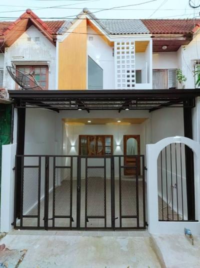 For SaleTownhouseMin Buri, Romklao : BS6512-28 Townhouse for sale, Leela Village 2, Soi Nimit Mai 3/1 # Townhouse Soi Nimit Mai 3/1 #Townhouse on Nimit Mai Road #Townhouse in Minburi area