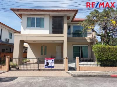 For SaleHousePathum Thani,Rangsit, Thammasat : The most valuable and largest detached house in the Habitia Ratchaphruek project, only 4.75 million.