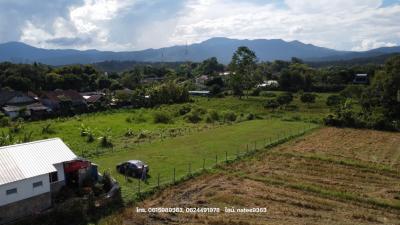 For SaleLandChiang Mai : Land for sale, 225 sq.w., next to the main road, very beautiful mountain view, Huay Sai Subdistrict, Mae Rim District, Chiang Mai Province.