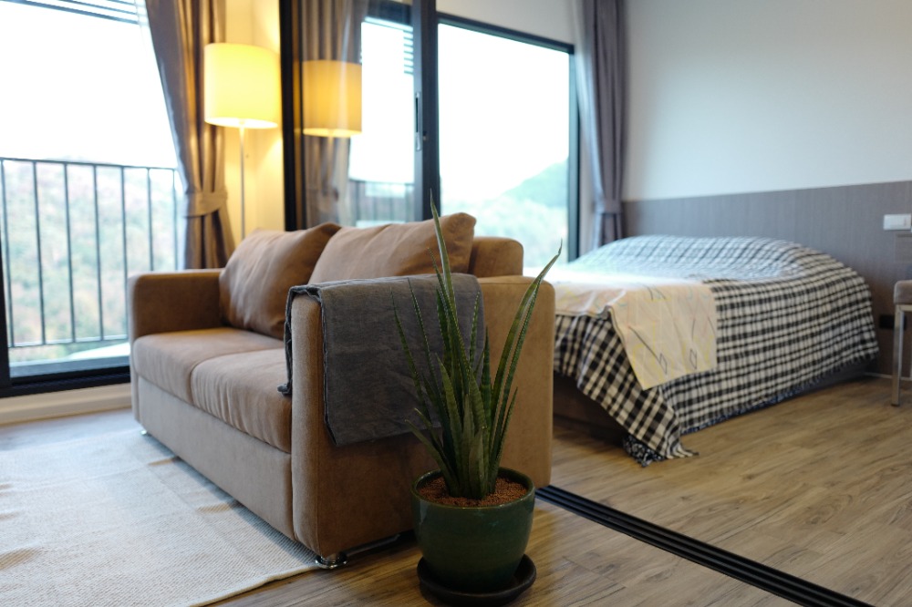 For SaleCondoSriracha Laem Chabang Ban Bueng : 1 BR Mountain corner with tenant