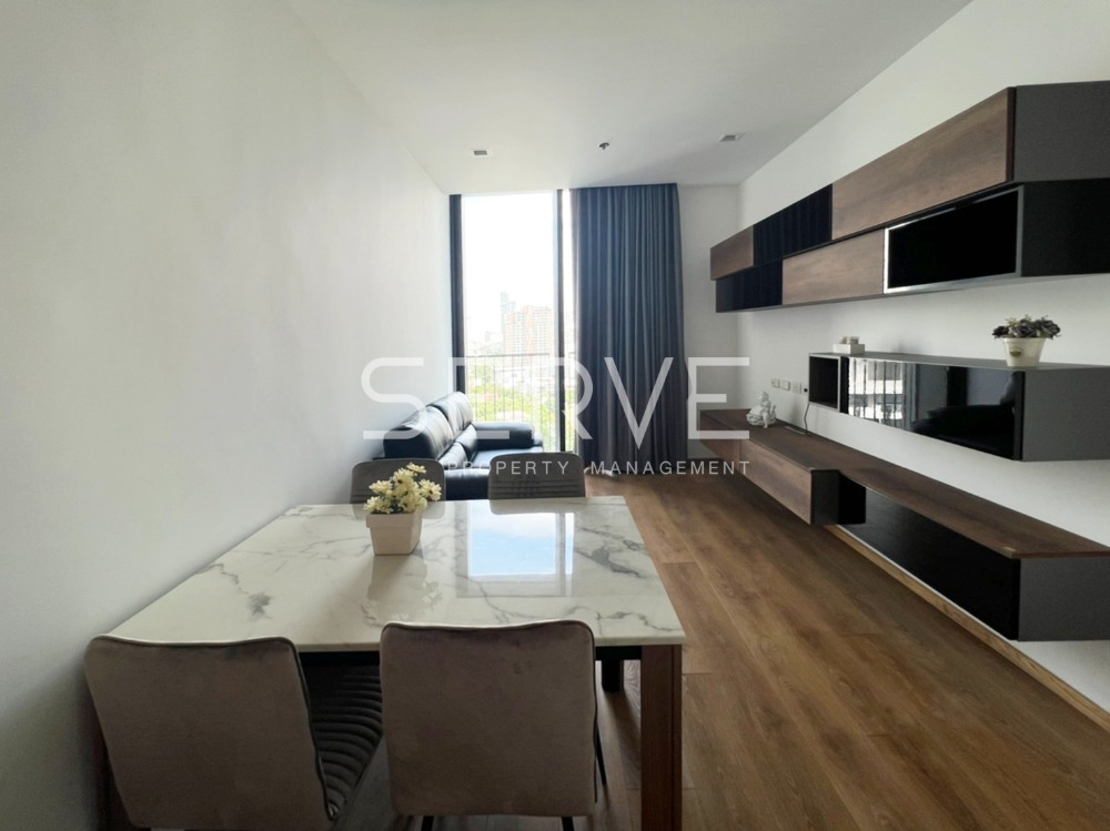 For RentCondoSukhumvit, Asoke, Thonglor : 🔥Good Price 35K🔥 Good Location 2 Beds 2 Baths with Bathtub Close to BTS Phrom Phong 500 m. at Noble BE33 Condo / For Rent