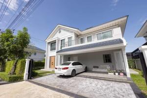 For SaleHouseSamut Prakan,Samrong : House for sale, Perfect Residence, Sukhumvit 77 Road.