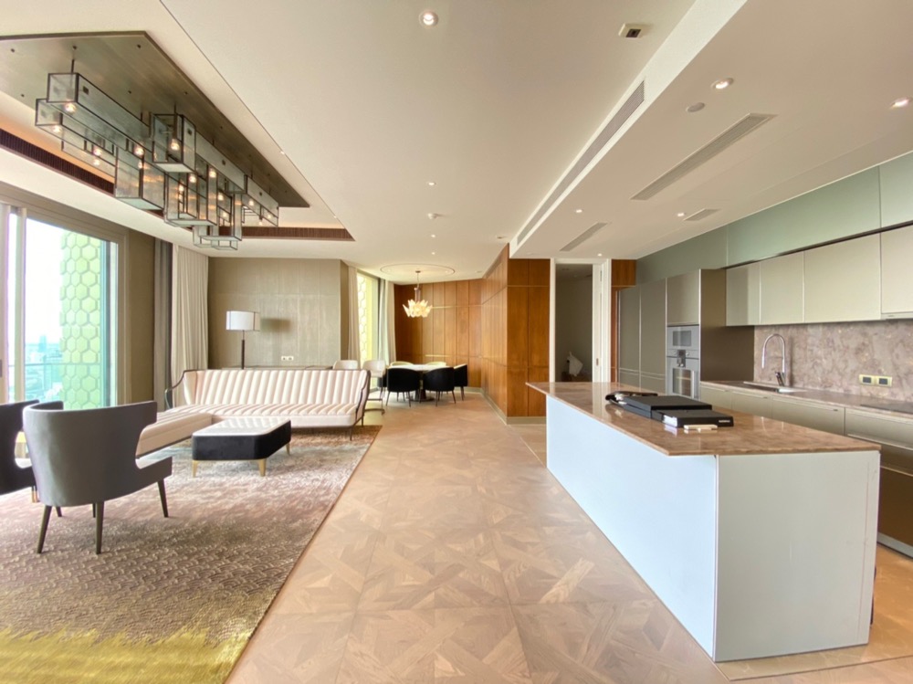 For SaleCondoWongwianyai, Charoennakor : ✅ Special design @ The Residences at Mandarin Oriental Bangkok (35+flr / 224 sq.m.)
