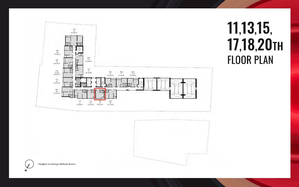 ขายดาวน์คอนโดวงเวียนใหญ่ เจริญนคร : Quintara MHy'Den ห้อง Studio 23 ตร.ม. ชั้นกลางๆ 98,xxx บาท/ตร.ม. วิวไม่บลอค ราคาแรกรอบ VIP