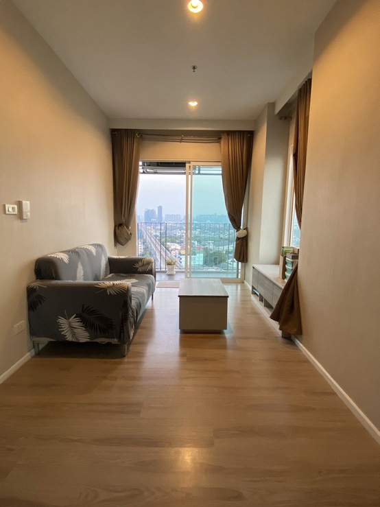 For SaleCondoBang Sue, Wong Sawang, Tao Pun : 💥💥 Selling new project. The room is ready to move in!! Amber by Eastern Star, usable area 34.82 sq m. (1Bed), 15th floor, near MRT Tiwanon 50 meters💥💥