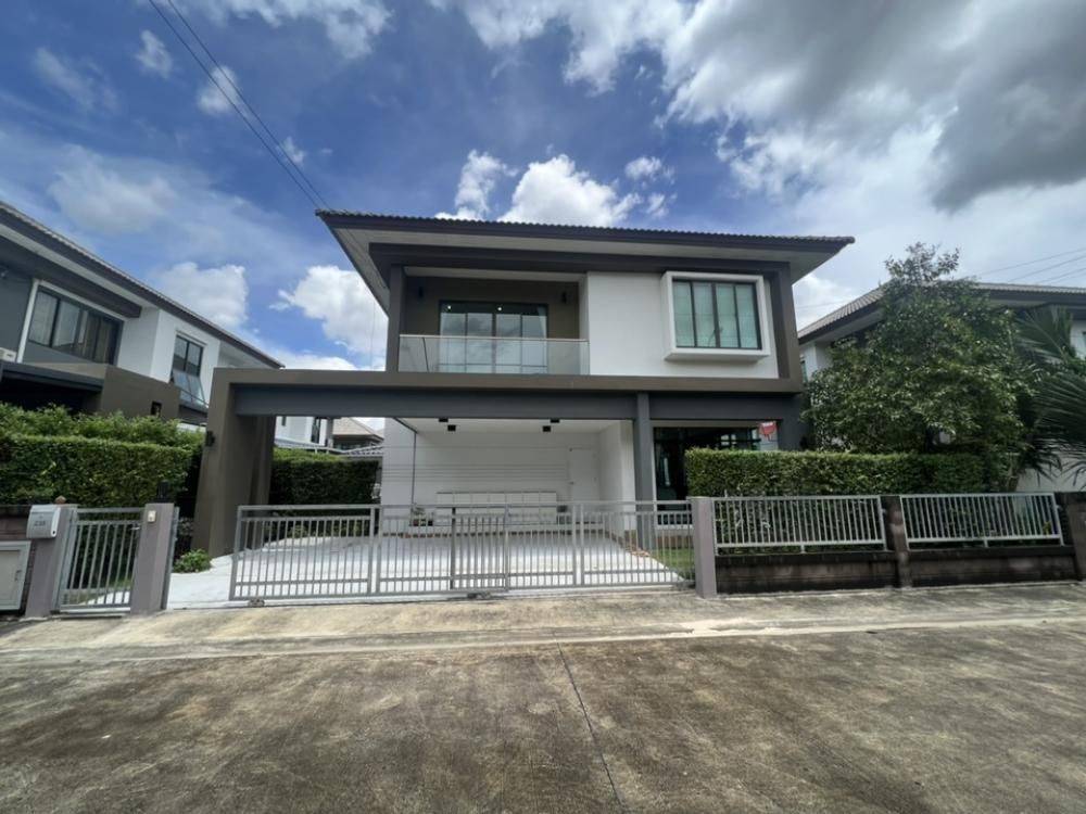 For RentHouseSeri Thai, Ramkhamhaeng Nida : House for rent, Hcape Serene Bangna-Sukhapiban 2, near Suvarnabhumi Airport.