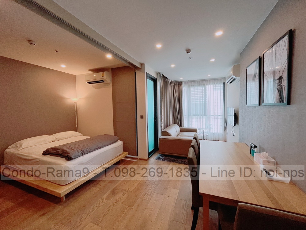 ให้เช่าคอนโดราชเทวี พญาไท : RENT !! Condo Q Chidlom - Phetchaburi, BTS Chidlom, 1 Bed, Floor 23, 36 sq.m., Rent 23,000 .-