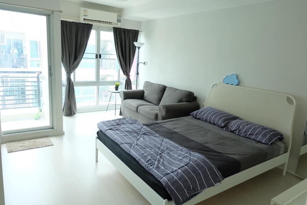 For RentCondoOnnut, Udomsuk : For rent, The Log3 Condo, Sukhumvit 101/1, fully furnished, ready to move in, 7,000 per month. There is a washing machine.