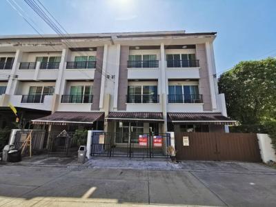 For SaleTownhouseLadkrabang, Suwannaphum Airport : Townhoues for Sale at Baan Klang Muang S-Sense Onnuch-Wongwan