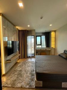 For RentCondoThaphra, Talat Phlu, Wutthakat : 📣 Condo for rent, Life Sathorn Sierra, 1 bedroom, 1 bathroom, size 29 sq m., 18th floor, fully furnished, elegant, convenient transportation, near BTS Talat Phlu, complete furniture and electrical appliances. Ready to move in ✨
