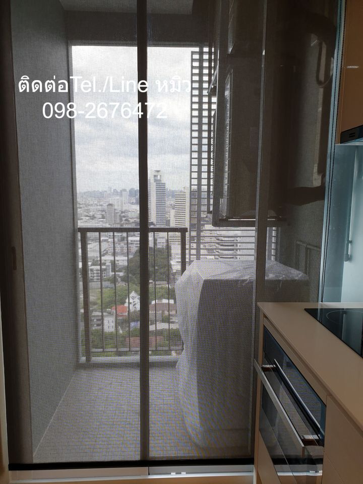 For RentCondoLadprao, Central Ladprao : Condo for rent near MRT Phaholyothin, Lat Phrao intersection, The Saint Residence, 1 bedroom, 30 sq m. Contact Mew 098-2676472