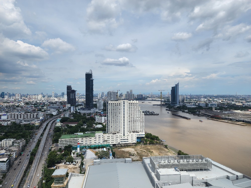 For SaleCondoRama3 (Riverside),Satupadit : Condo for sale, The Key Rama 3, 34th floor, size 2 bedrooms, 2 bathrooms, river view, good location, convenient transportation. Next to Terminal 21 shopping mall