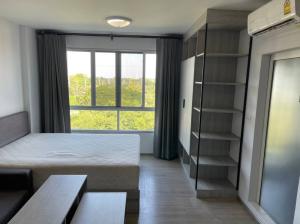 For RentCondoNakhon Pathom, Phutthamonthon, Salaya : Condo for rent Dcondo Campus Kampangsaen (D Condo Campus Kamphaeng Saen) in front of Kasetsart University, Kamphaeng Saen