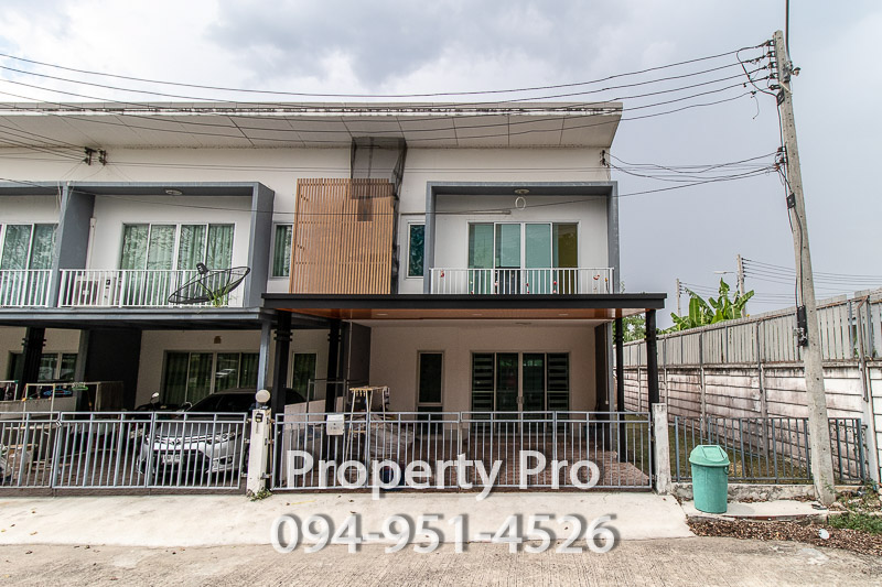 For SaleTownhouseAyutthaya : TW22S-007 House For Sale The Fusion Ayutthaya a Townhome 40 sqw 106 sqm Near BigC Central Ayutthaya