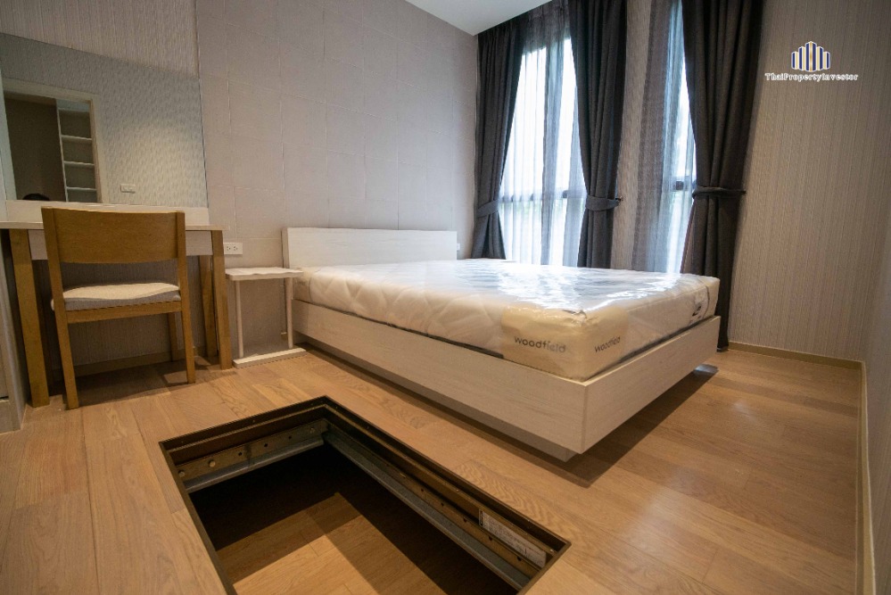 For SaleCondoSukhumvit, Asoke, Thonglor : Located on the 2nd floor (one of the two special floors in the building with Japanese under floor storage) 42.73 SQ.M Room for SALE at Runesu Thonglor 5 Near BTS Thong Lo