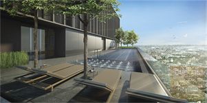 For RentCondoSukhumvit, Asoke, Thonglor : Noble Be33, high floor, unblocked view, large size, near BTS Phromphong