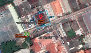 ขายที่ดินสาทร นราธิวาส : ขาย ที่ดิน แปลงมุม ซอย สาทร 15 ( เซนต์หลุยส์ ) 45.1 ตร.ว. ใกล้รถไฟฟ้า สถานี สุรศักดิ์ เพียง 300 เมตร