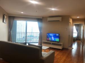 For RentCondoRama9, Petchburi, RCA : 📣 Condo for rent, Belle Grand Rama 9 (Belle Grand Rama 9), near MRT Rama 9, room size 48.5 sq m., 1 bedroom, 15th floor, clear city view, fully furnished, furniture and electrical appliances. Ready to move in ✨