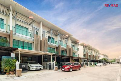 For SaleHouseRama 2, Bang Khun Thian : House for sale in Rama 2, Town Avenue Cocos Rama 2 project, Soi 50, fully furnished, in a potential location.