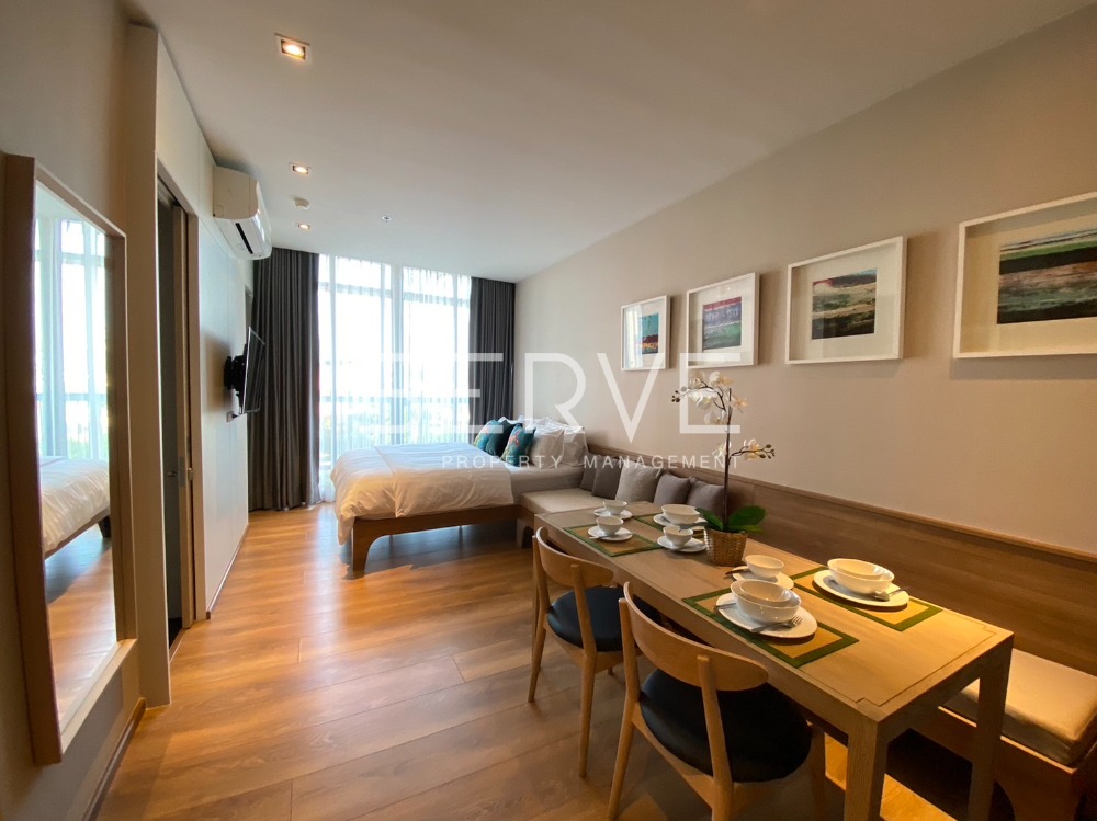 For RentCondoSukhumvit, Asoke, Thonglor : 🔥Nice Decor & Good Price Studio Garden view Shuttle bus to BTS Phrom Phong 650 m. at Park 24 or Park Origin Phrom Phong Condo / Condo For Rent