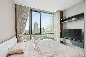 For RentCondoOnnut, Udomsuk : Fully furnished room for rent, beautiful room, high floor, special price