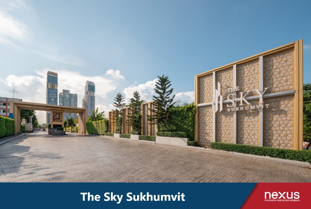 For RentCondoOnnut, Udomsuk : Condo for rent: The Sky Sukhumvit, big room, good price