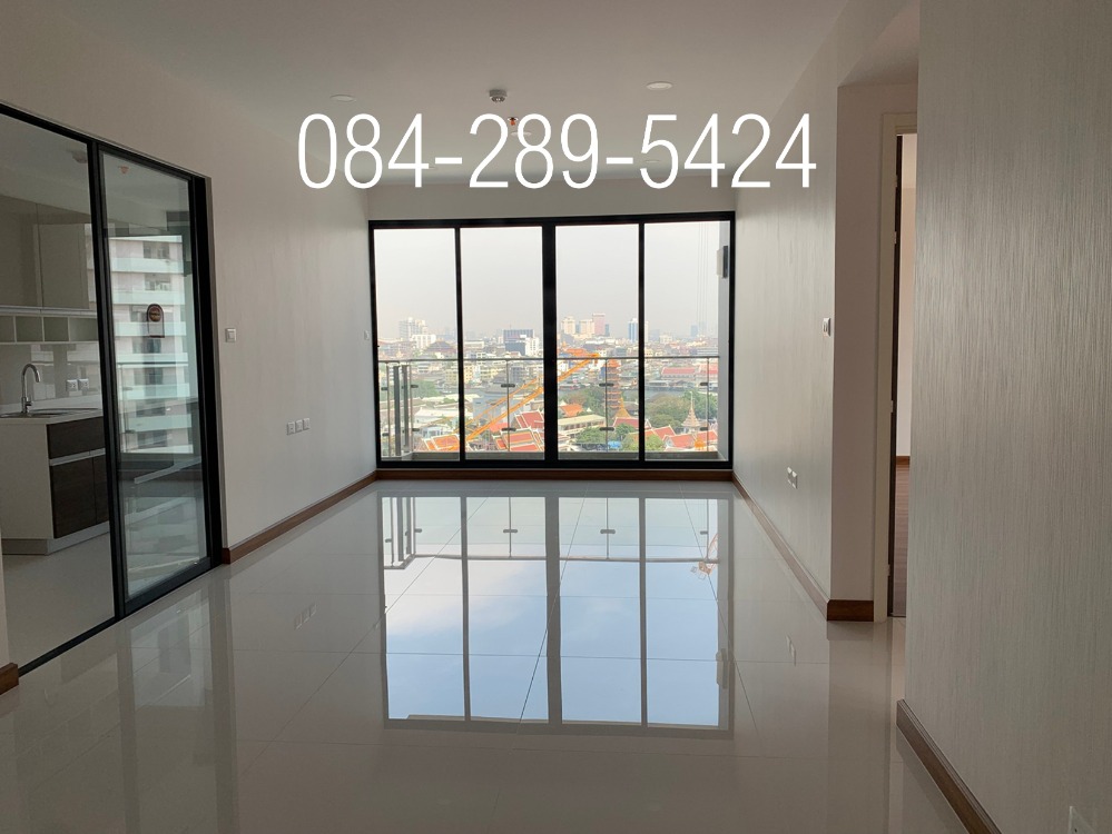 For SaleCondoWongwianyai, Charoennakor : Condo for sale, Supalai Premier Charoen Nakhon , 2 bedrooms, corner room, river view, near ICONSIAM and the Golden Line BTS Khlong San Station