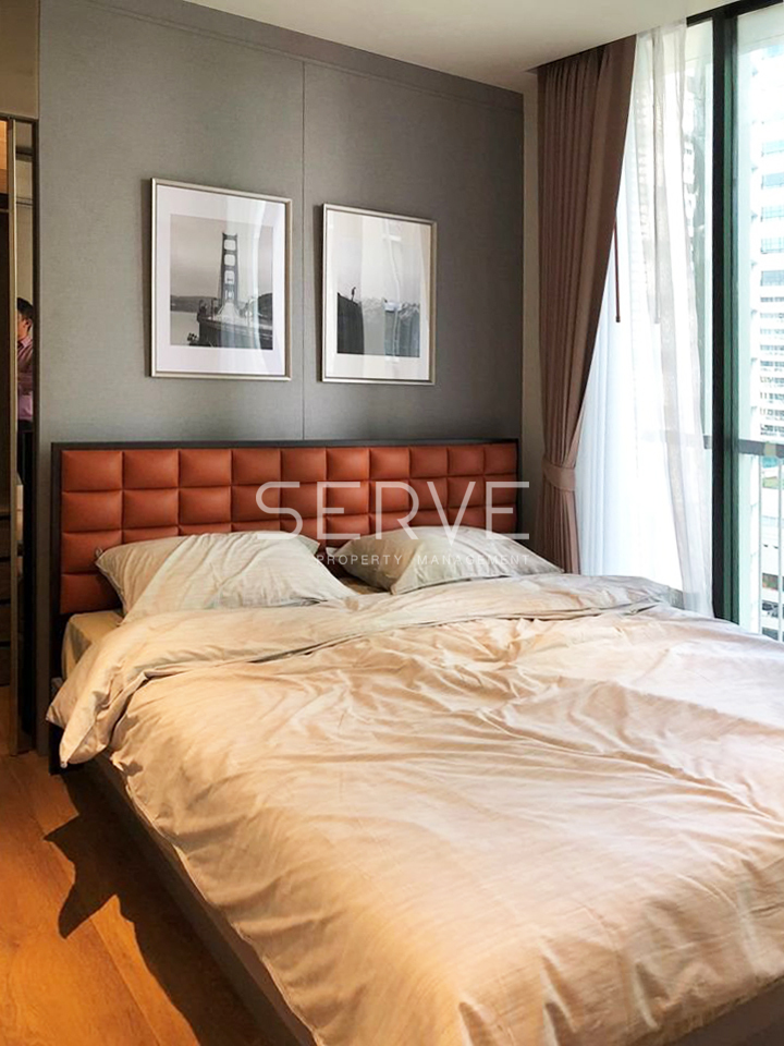 For RentCondoSukhumvit, Asoke, Thonglor : 🔥Studio Large Room 32.77 sq.m.🔥 with Garden View Shuttle bus to BTS Phrom Phong at Park 24 or Park Origin Phrom Phong Condo / For Rent