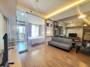 For RentCondoRama3 (Riverside),Satupadit : U Delight Residence Riverfront Rama 3 / Room size 34 sq m., 19th floor (Rama 9 Bridge side) 1 bedroom, 1 bathroom