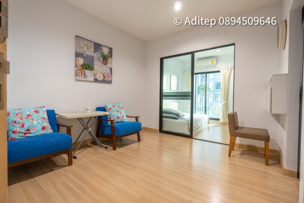 For SaleCondoKasetsart, Ratchayothin : Fire sale, The Niche Mono Ratchavipha Condo, 1 bedroom, 30.5 sq m., pool view, fully furnished, next to the main road, near the expressway