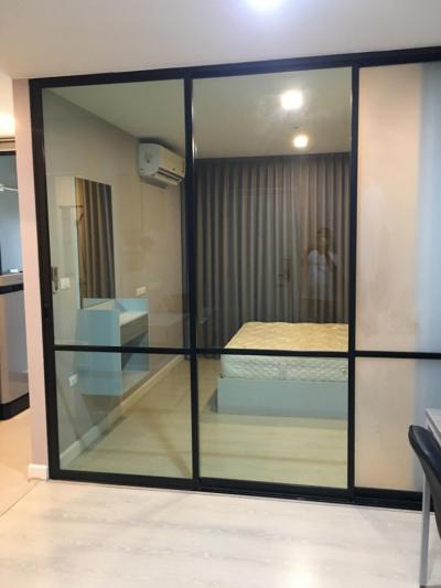 For RentCondoMin Buri, Romklao : For rent, The Cube Minburi, new room, next to the BTS, only 6,900 baht.